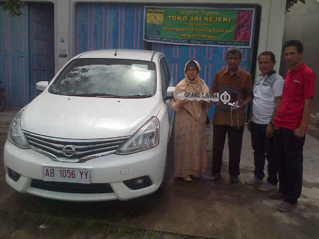 Selamat Kepada Toko Sri Rejeki KulonProgo DIY Atas Pencapaian Program  Dii Th 2013 Bersama MB