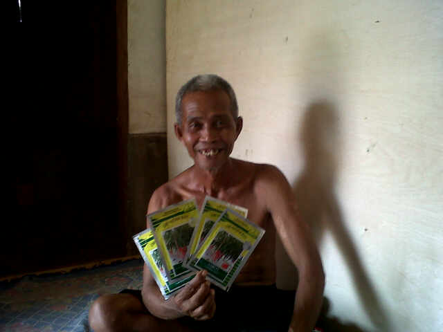 Alhamdulilah Pak Ede Setelah Nanm Dimas, Sekarang Mau Nanam Sari 4 Pac.